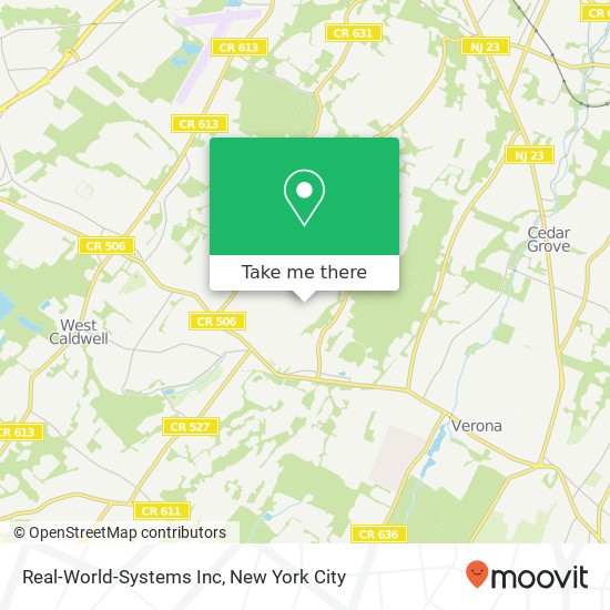 Mapa de Real-World-Systems Inc
