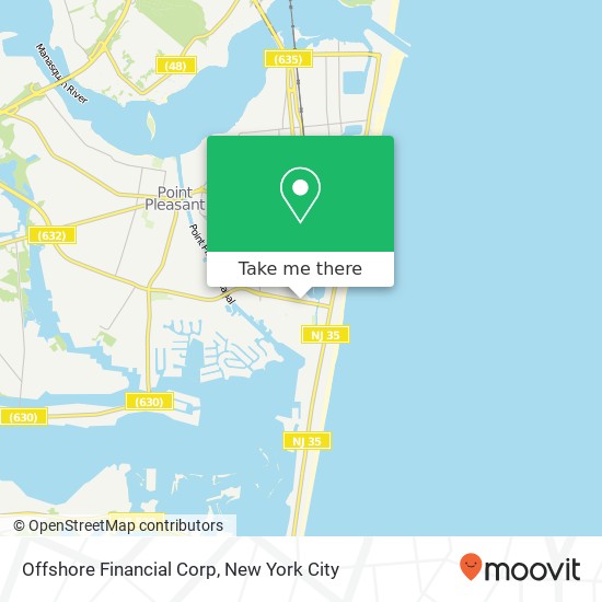 Offshore Financial Corp map