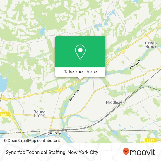 Synerfac Technical Staffing map