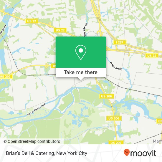 Mapa de Brian's Deli & Catering
