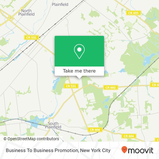 Business To Business Promotion map