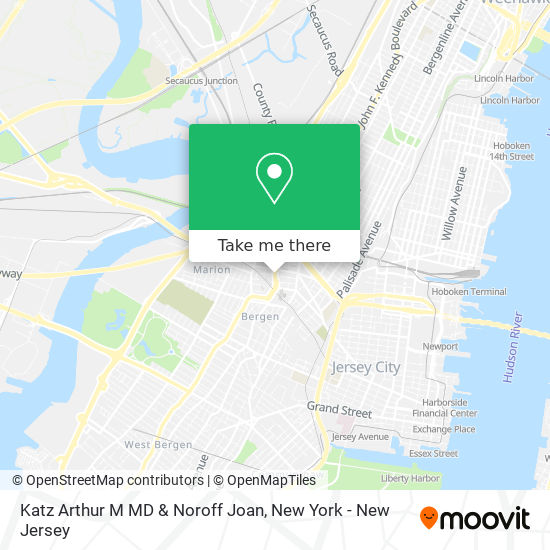 Mapa de Katz Arthur M MD & Noroff Joan