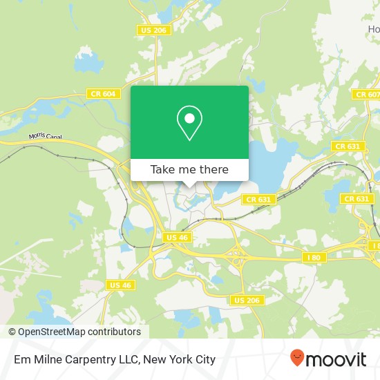 Mapa de Em Milne Carpentry LLC