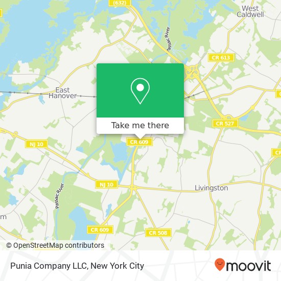 Mapa de Punia Company LLC