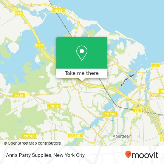 Mapa de Ann's Party Supplies