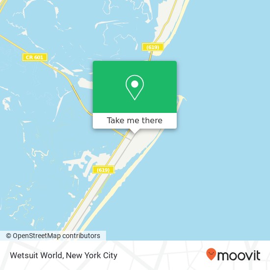 Mapa de Wetsuit World