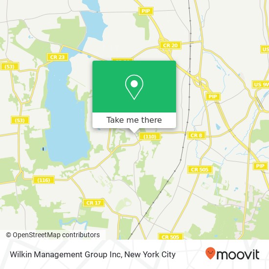 Wilkin Management Group Inc map