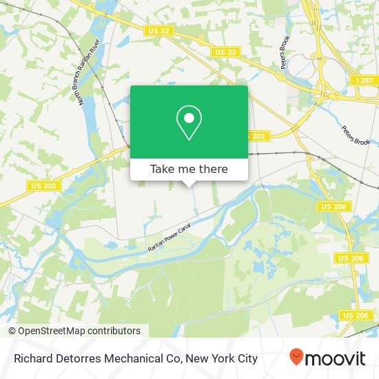 Mapa de Richard Detorres Mechanical Co