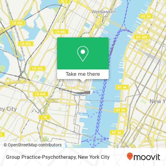 Mapa de Group Practice-Psychotherapy