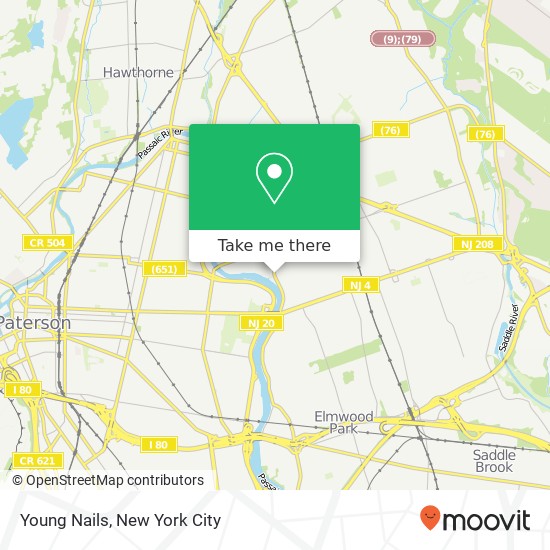Young Nails map