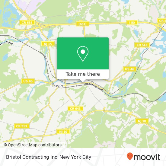 Mapa de Bristol Contracting Inc