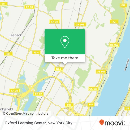 Oxford Learning Center map