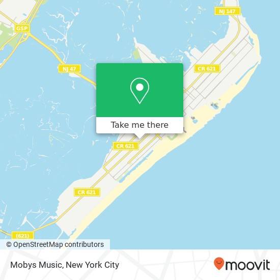 Mobys Music map