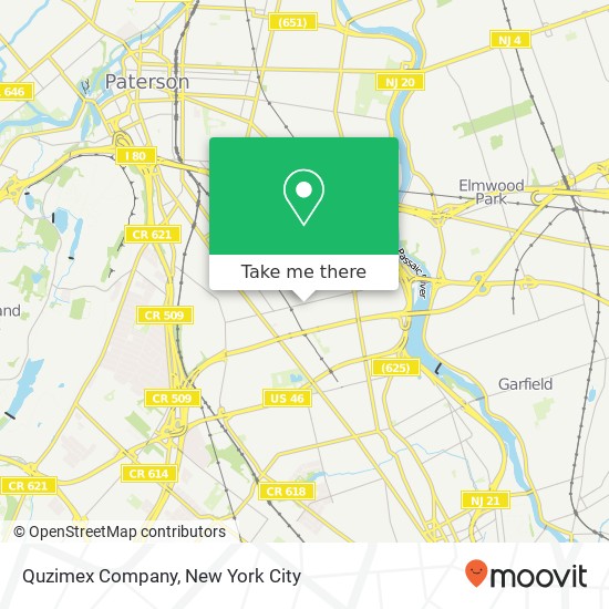 Mapa de Quzimex Company