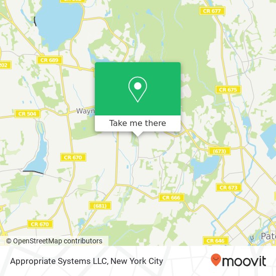 Mapa de Appropriate Systems LLC