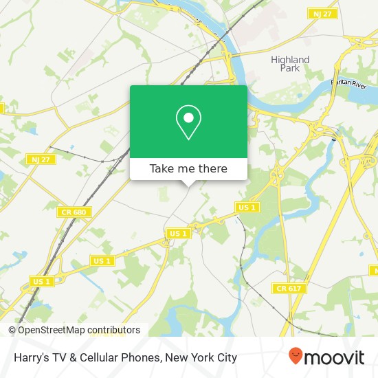 Harry's TV & Cellular Phones map