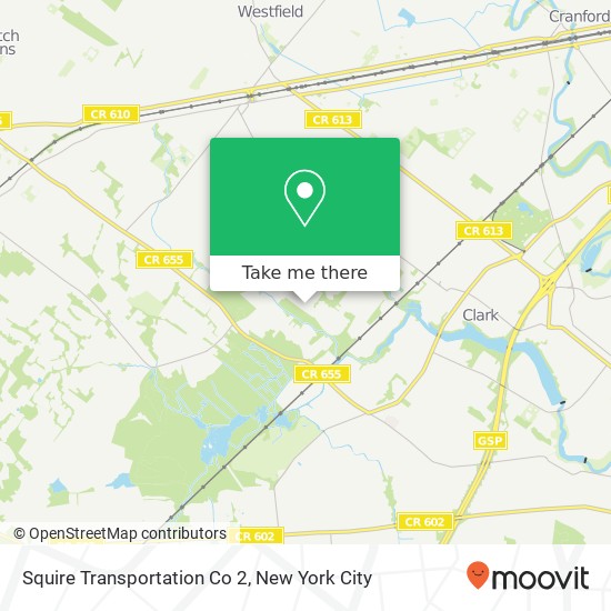 Mapa de Squire Transportation Co 2