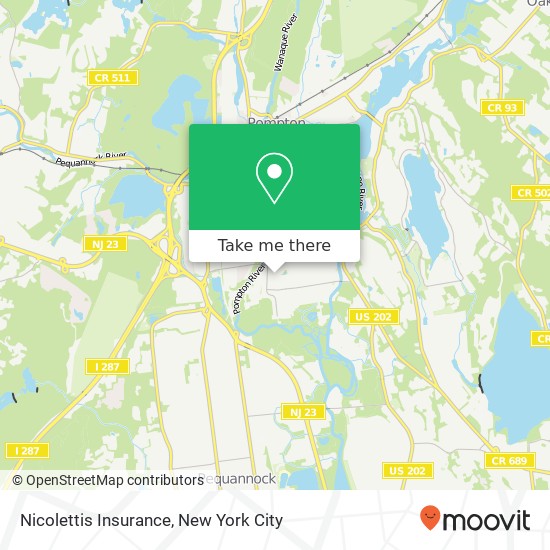 Nicolettis Insurance map