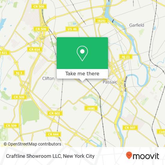 Craftline Showroom LLC map