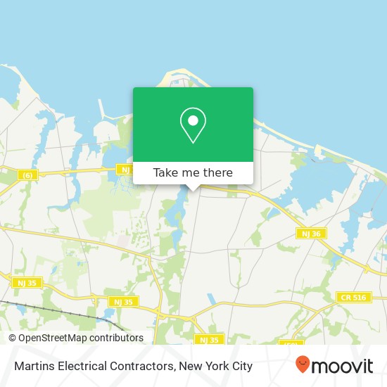 Mapa de Martins Electrical Contractors