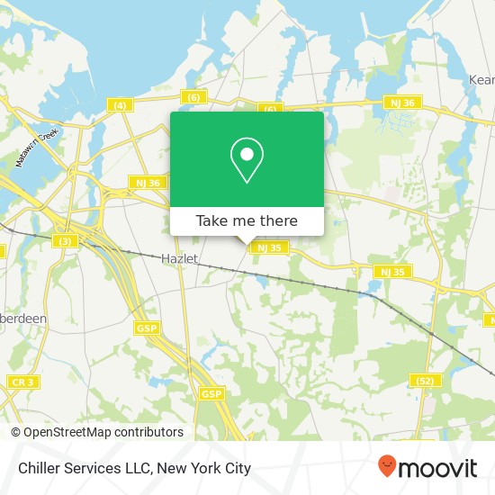 Chiller Services LLC map