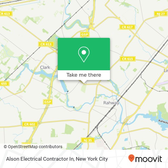 Alson Electrical Contractor In map