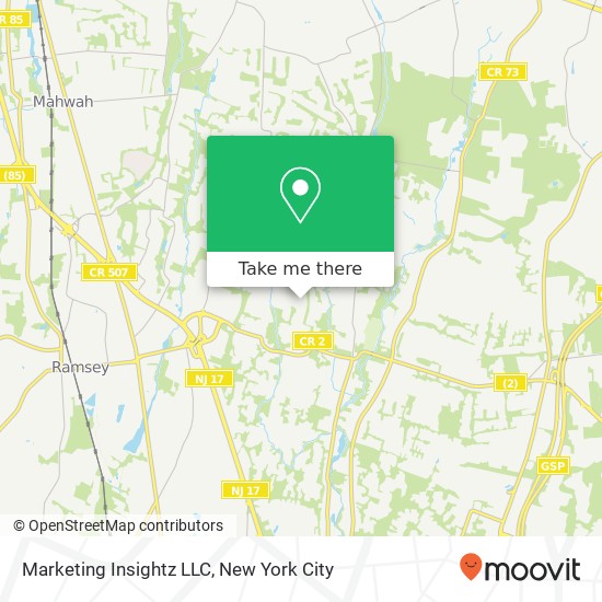 Mapa de Marketing Insightz LLC