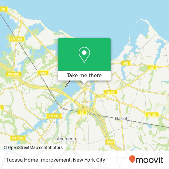 Mapa de Tucasa Home Improvement