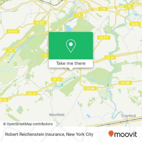 Mapa de Robert Reichenstein Insurance