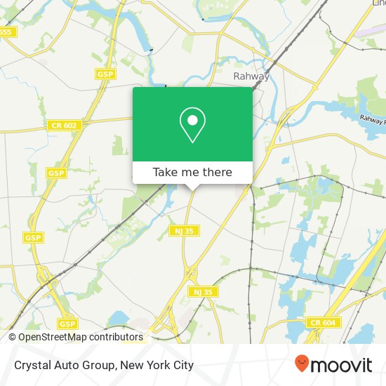 Crystal Auto Group map