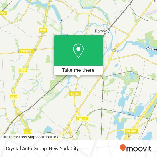 Mapa de Crystal Auto Group