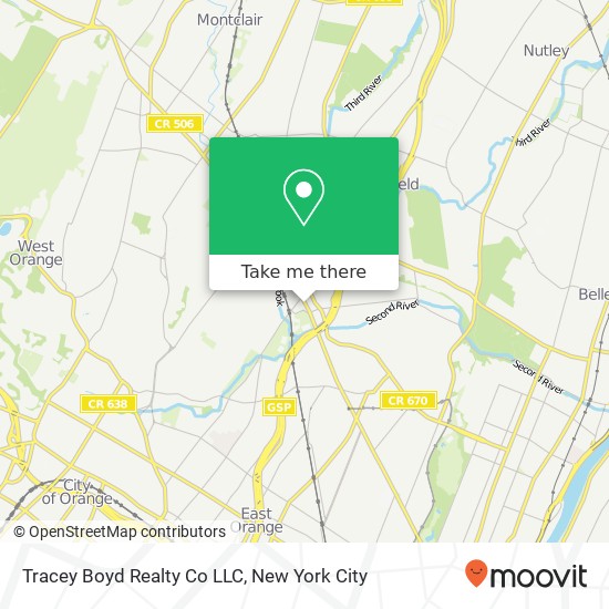 Mapa de Tracey Boyd Realty Co LLC