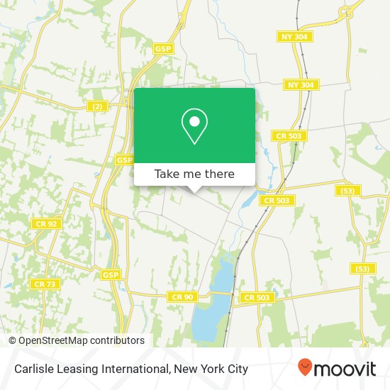 Mapa de Carlisle Leasing International