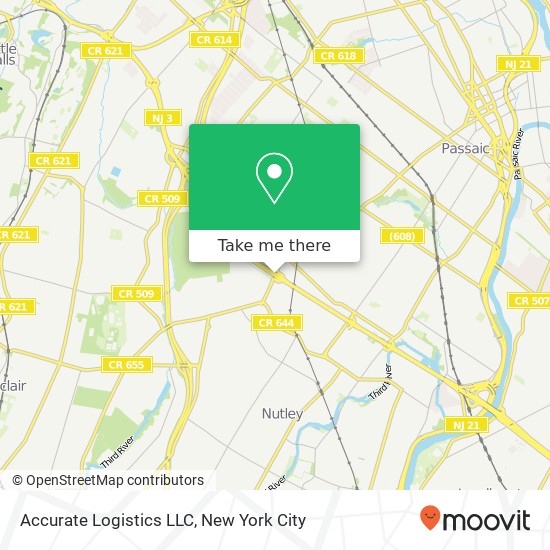 Mapa de Accurate Logistics LLC