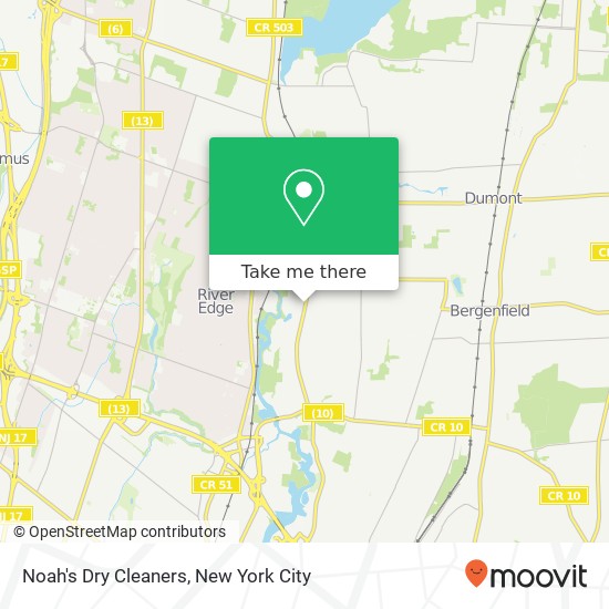 Mapa de Noah's Dry Cleaners