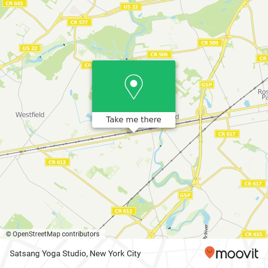 Satsang Yoga Studio map