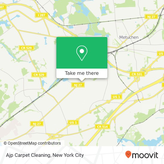 Ajp Carpet Cleaning map