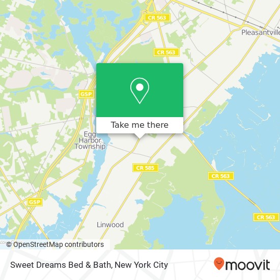 Sweet Dreams Bed & Bath map