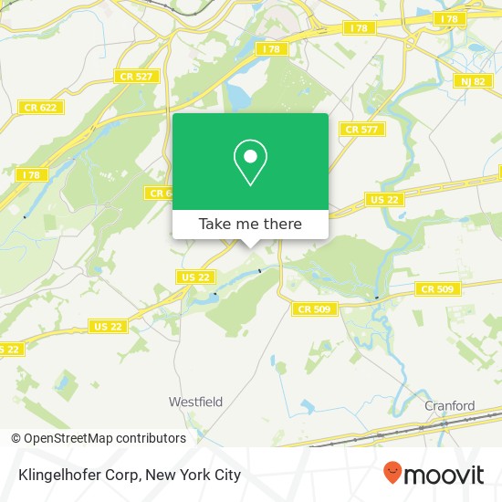 Klingelhofer Corp map