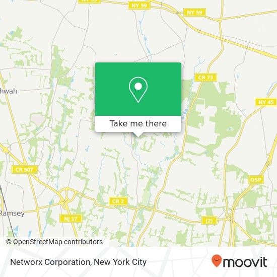 Networx Corporation map