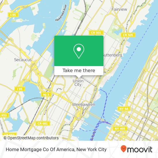 Home Mortgage Co Of America map