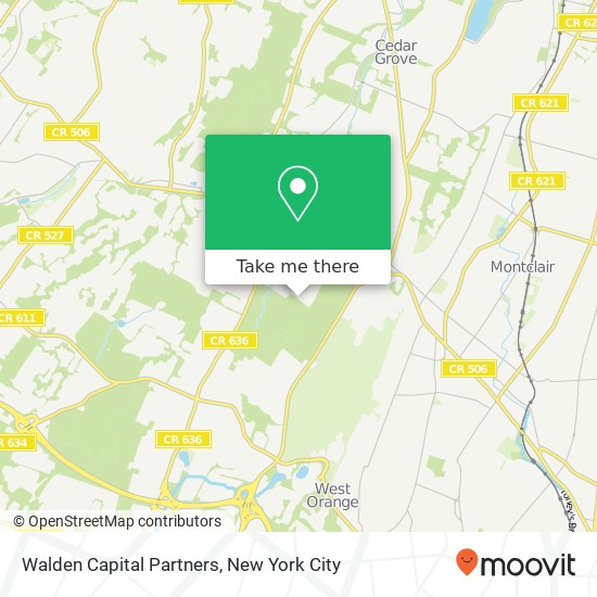 Mapa de Walden Capital Partners