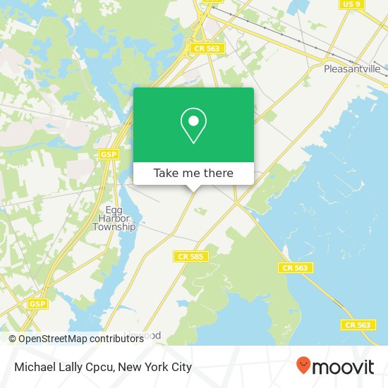 Mapa de Michael Lally Cpcu
