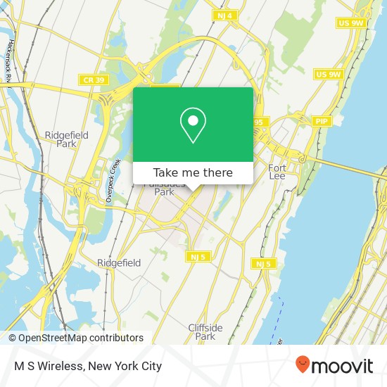 M S Wireless map