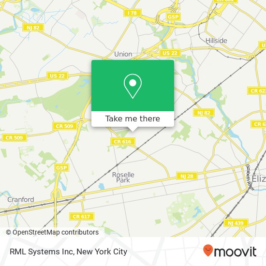 Mapa de RML Systems Inc