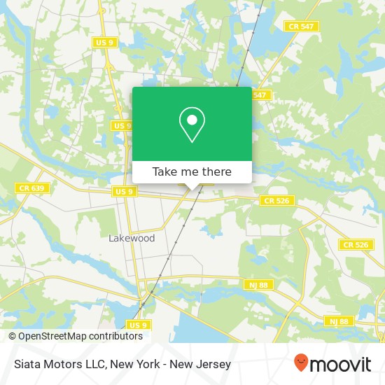 Siata Motors LLC map