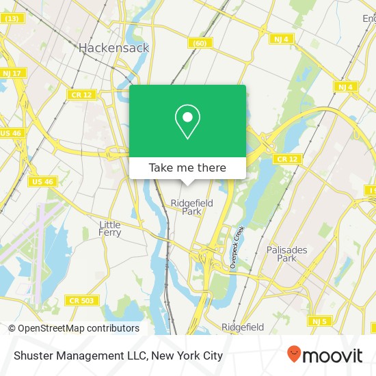 Shuster Management LLC map