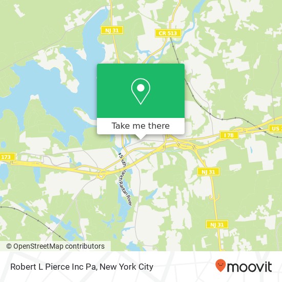 Mapa de Robert L Pierce Inc Pa