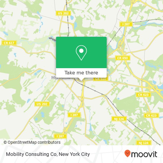 Mobility Consulting Co map