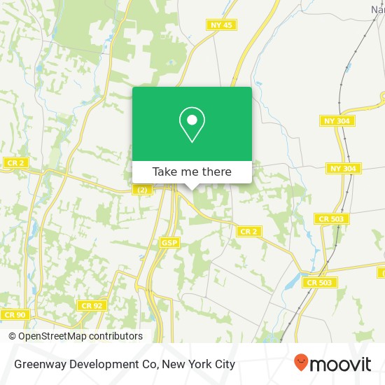 Greenway Development Co map